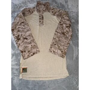 USMC FROG Flame Resistant Combat Shirt Uniform Desert Marpat‎ M-L Defender M